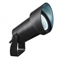 Φωτιστικό Σποτ 1xGU10 230V Polycarbonate Μαύρο IP65 96GRF317/BL